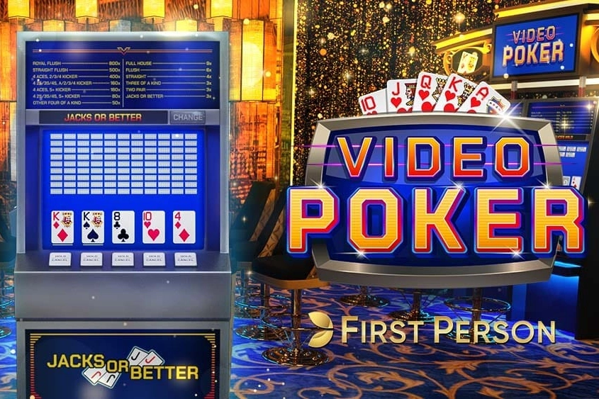 06357 first person video poker